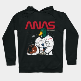 Mallard Duck Astronaut Hoodie